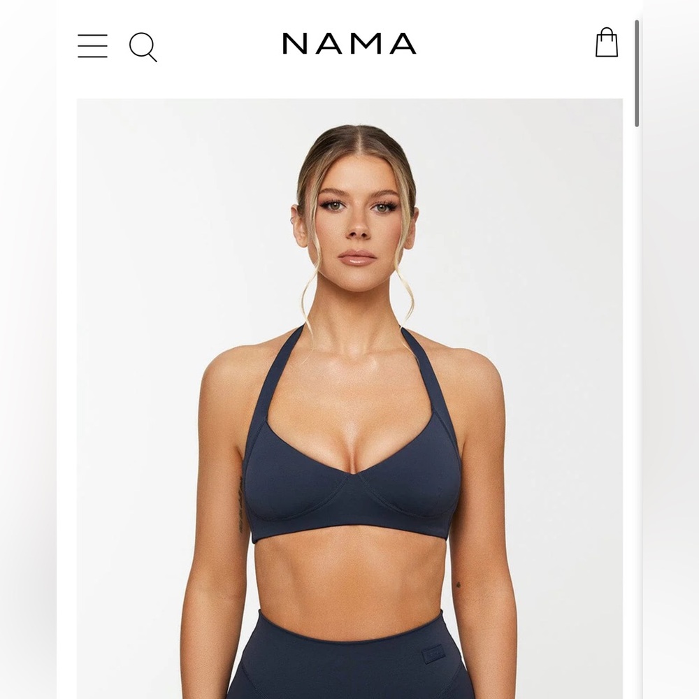 NAMA body butter contour bra - Washed Navy - Small